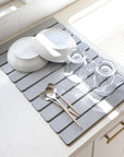 Stone Drying Dish Mat - Rollable