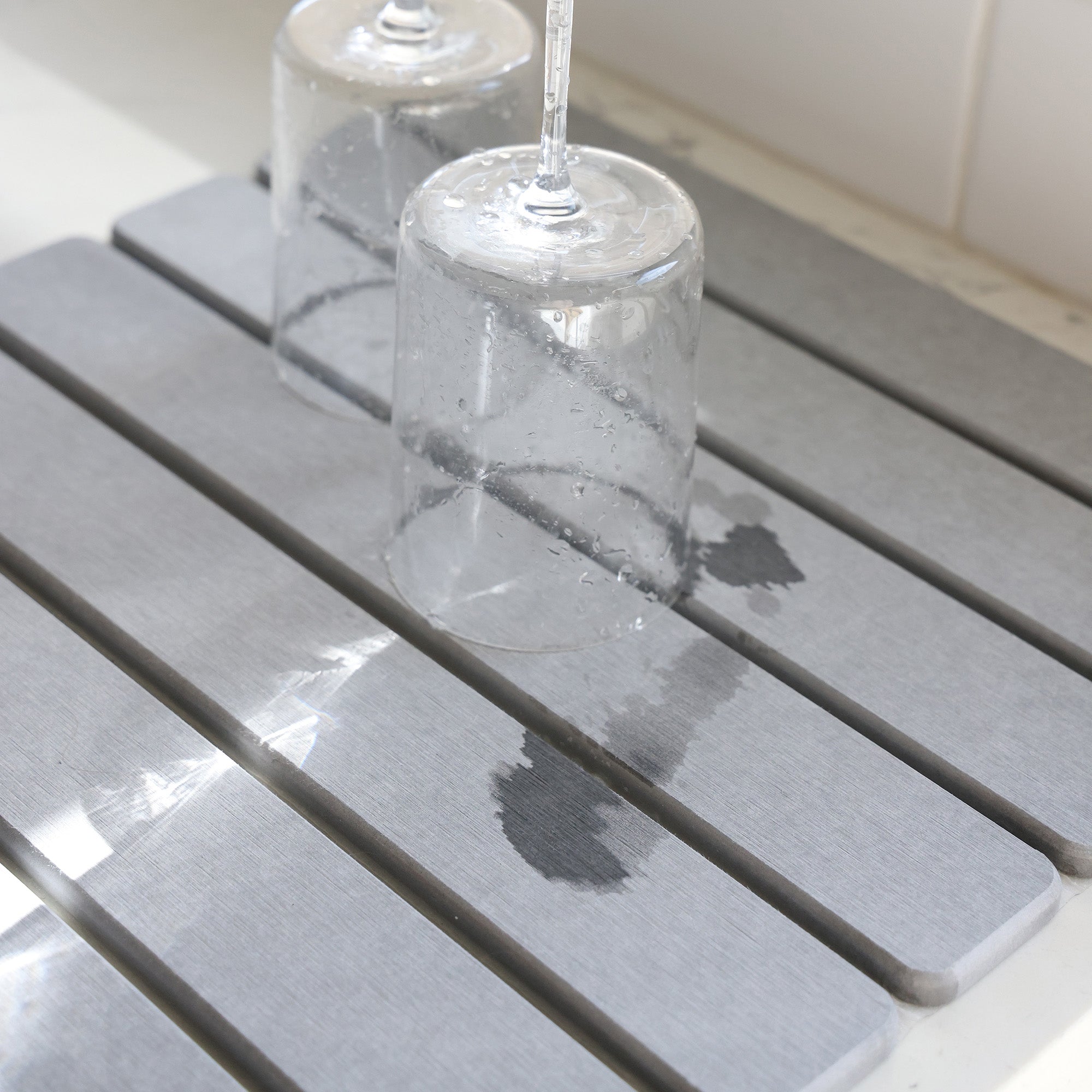 Stone Drying Dish Mat - Rollable